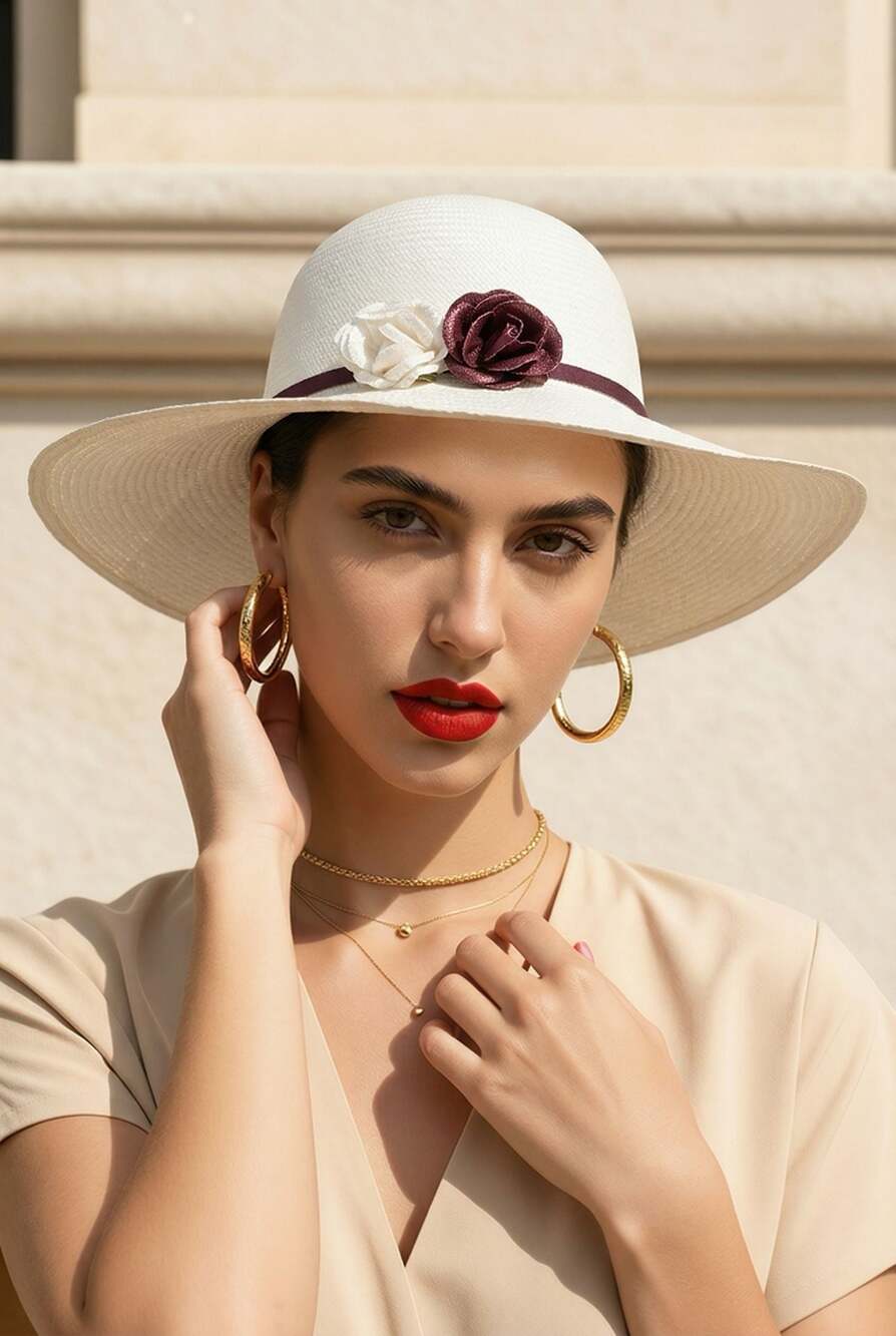 Montecristi Genuine Panama Hat Handwoven 100% Paja Toquilla Wide Brim Sun Hat